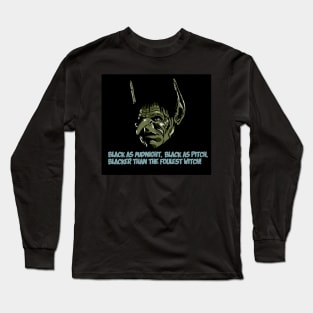 Blix: Black as Midnight Long Sleeve T-Shirt